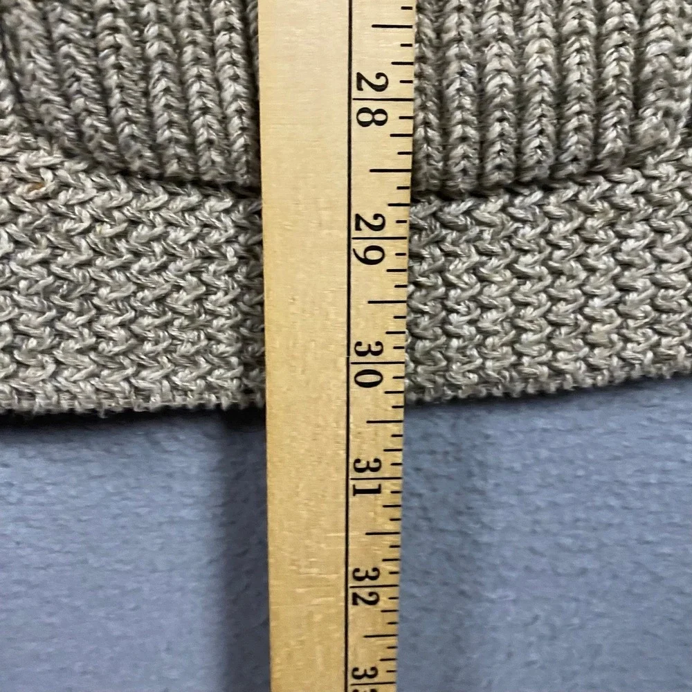 Polo Ralph Lauren Cardigan Mens Large Shawl Collar Cotton Knit Button Sweater